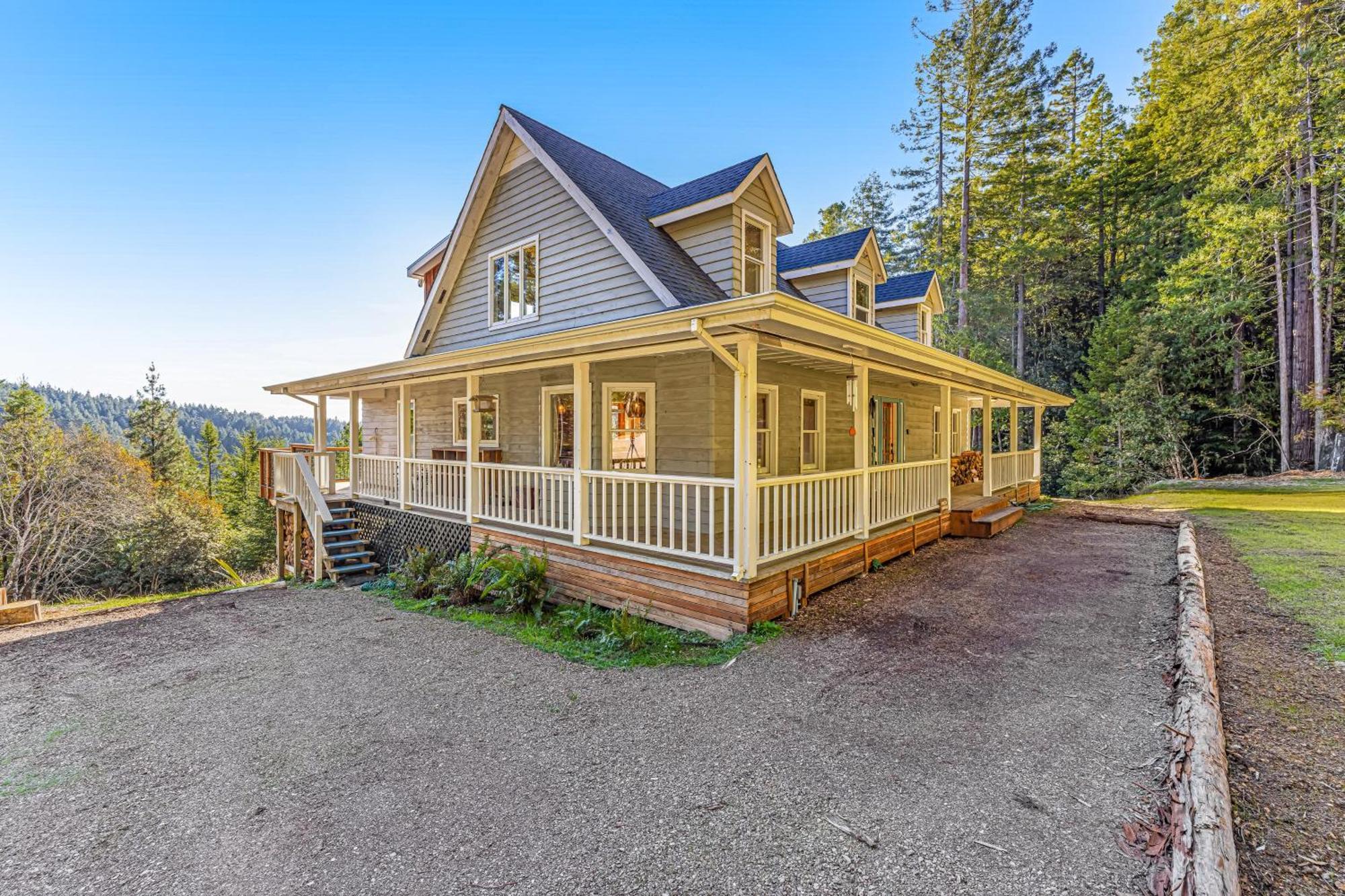 Mendocino Redwood Retreat - Vista Home Albion Εξωτερικό φωτογραφία